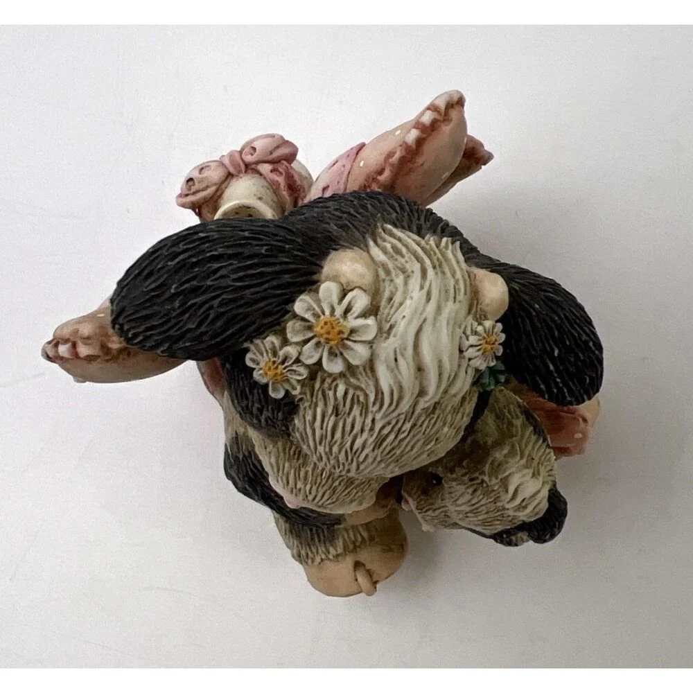 Vintage Mary Moo Moos Enesco Holstein You Close #159395